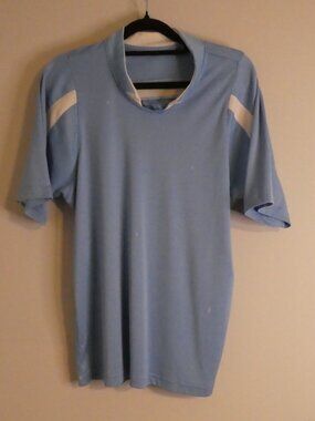 Flawed Paint Project - Vintage Light Blue Jersey - P2P 20" measured